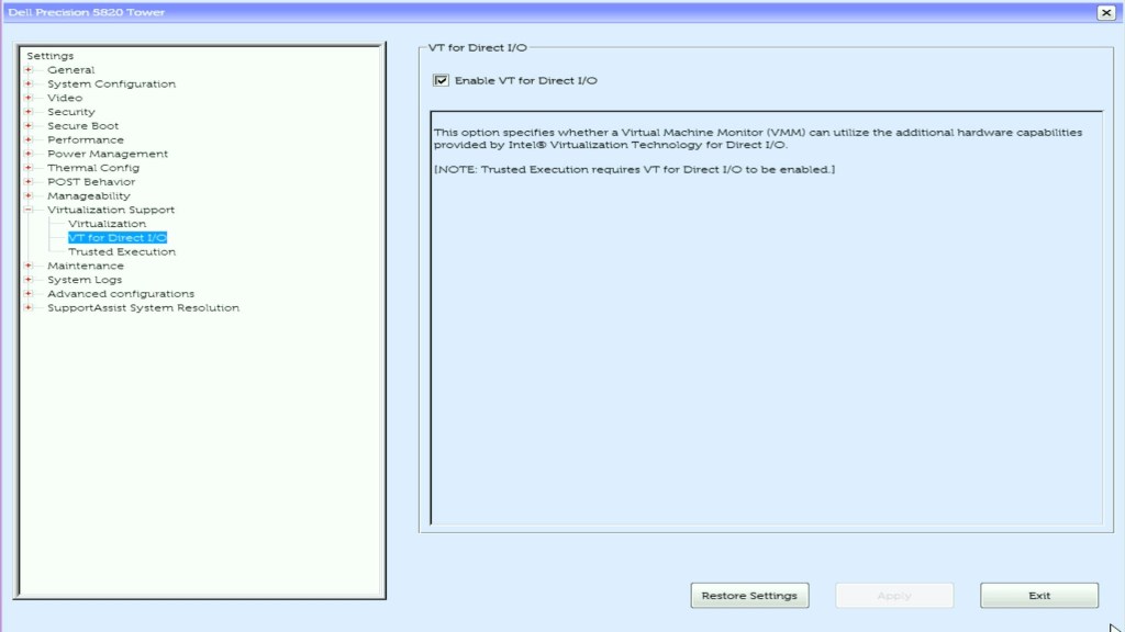 VMware GPU Homelab: Part 2 –&nbsp;BIOS